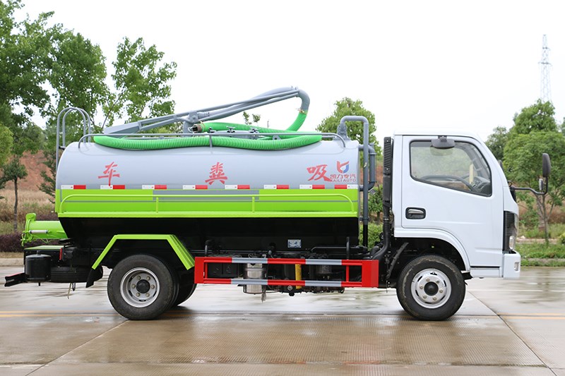 國六 東風(fēng)小福瑞卡 5方吸糞車