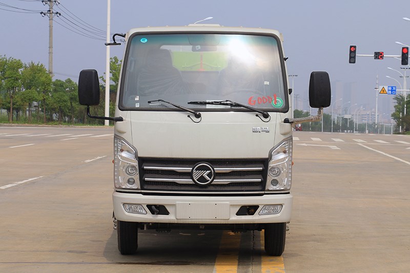 國(guó)六 藍(lán)牌 凱馬 3-4方 勾臂垃圾車