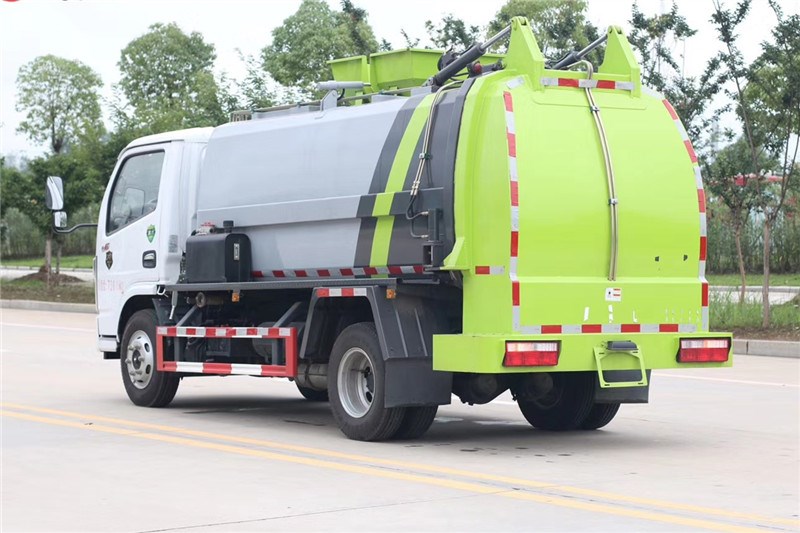 國六小多利卡5方 餐廚垃圾車(方罐)