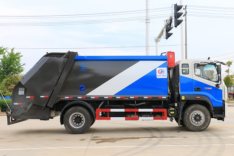 國(guó)六12方福田壓縮垃圾車(chē)